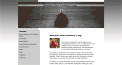 Desktop Screenshot of meditatorswindimbalance.org